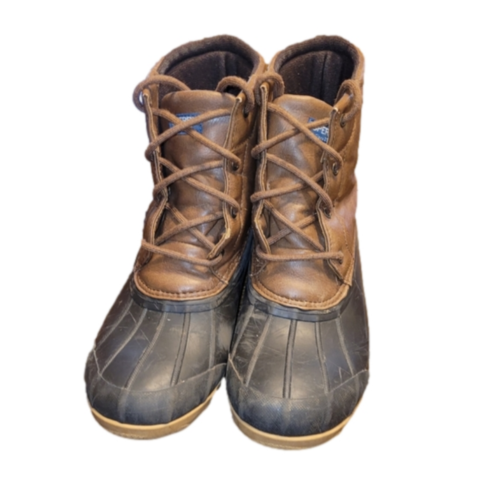 Sperry Brown and Black Men's Boots